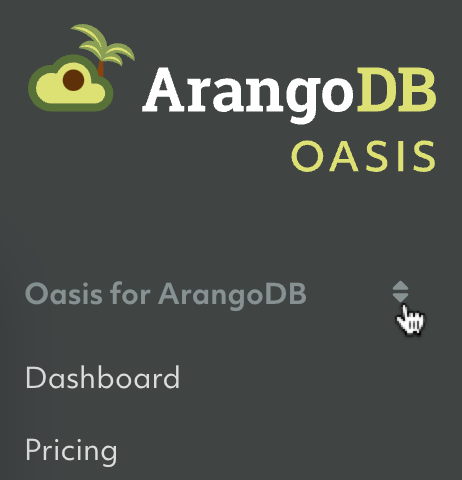 ArangoGraph Organization Switcher